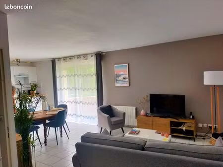 saint michel t2 48m² + parking