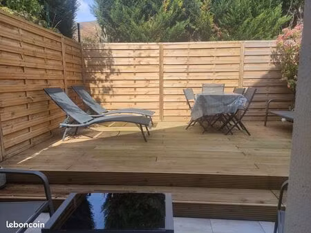 maison de ville de plein-pied 70m2