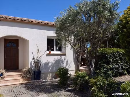 maison occitane 4 faces 120 m² sur 1 000 m² clos – marseillan les mougères