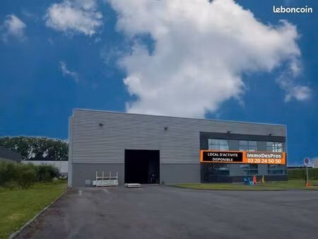 local d'activite 2100 m² pérenchies