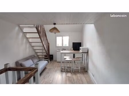 maisonnette centre ville 16 min de vannes