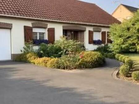 maison plain pied - 5 pièces avec jardin 1000m²