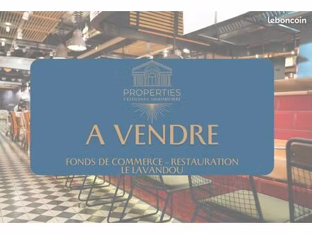 fonds de commerce  restauration 197 m² le lavandou