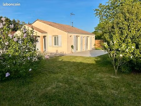 maison plain-pied 110 m² – terrain 905 m² – 5 pièces