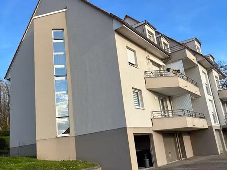 appartement 3 pièces de 68 m² avec balcons et parking - hochfelden (rdc surélevé)