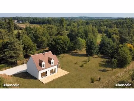 maison neuve 5 pièces 113 m² - terrain de 2841 m² - campagne - dpe a