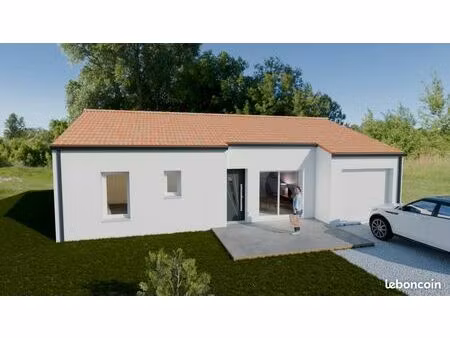 maison 80 m² bouin