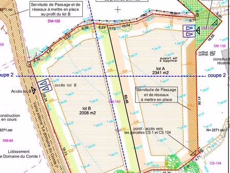 terrain constructible et viabilisé 289 000