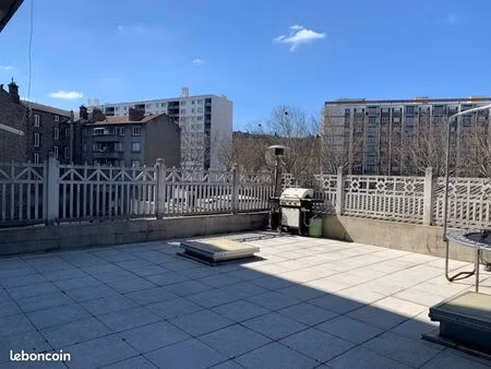 appartement + grande terrasse