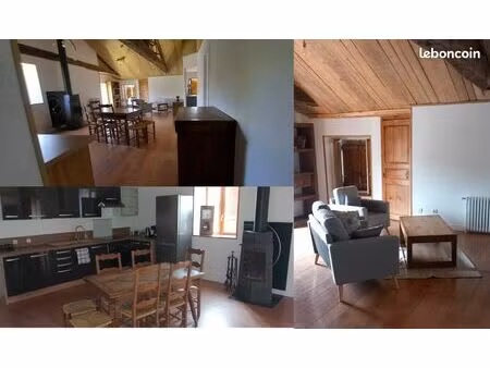 appartement partiellement meublé