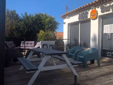 fond de commerce snack / restauration rapide six-fours-les-plages