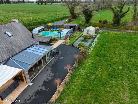maison au calme sans vis à vis avec piscine