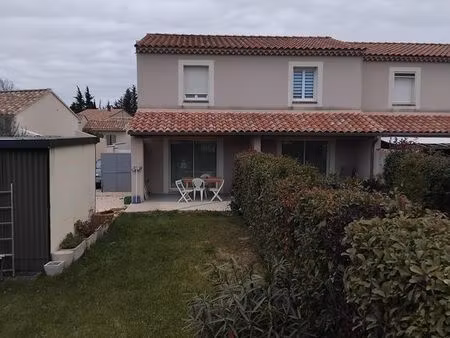 vente 2 appartements ou un seul avec jardin