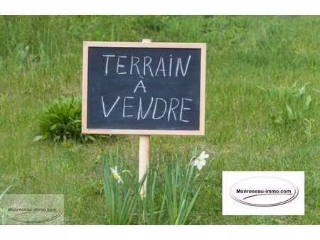 terrain constructible à vendre