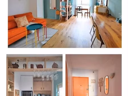 f2 meublé  proche gare  vue sur canal