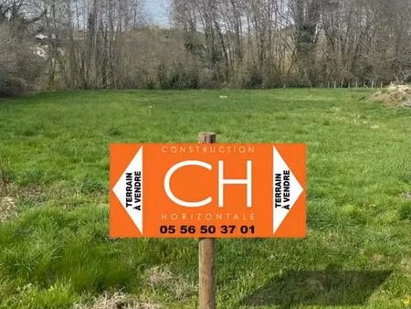 terrain 455 m² coimeres