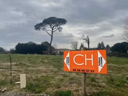 terrain 793 m² saint maixant