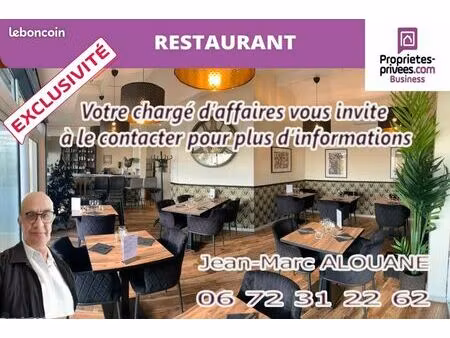 fonds de commerce restaurant 61 m²