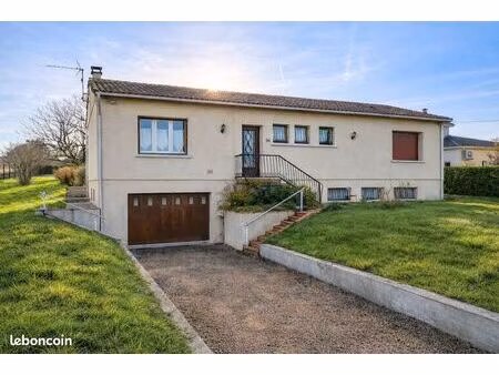 maison 100m2 avec sous-sol complet   parcelle 420m2