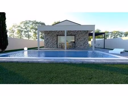 terrain avec maison neuve à vendre