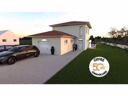 terrain avec maison neuve à vendre