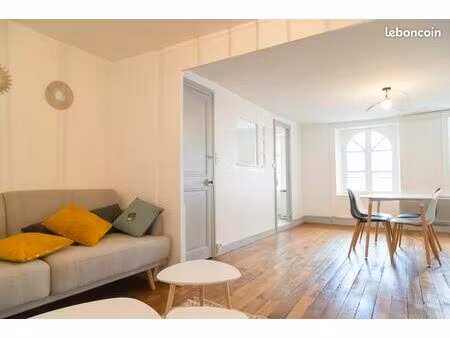 grand t2 bis 67m2 plein centre ville