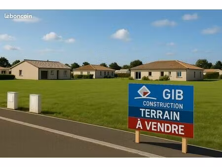 terrain 380 m² preignac