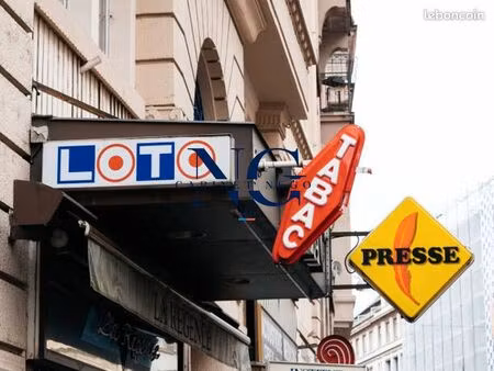 bar  fdj  fonds de commerce  pmu  tabac 150 m² vannes