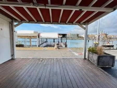 le grau d’agde saison été 2026  à louer local restaurant –emplacement n°1 sur le quai meri