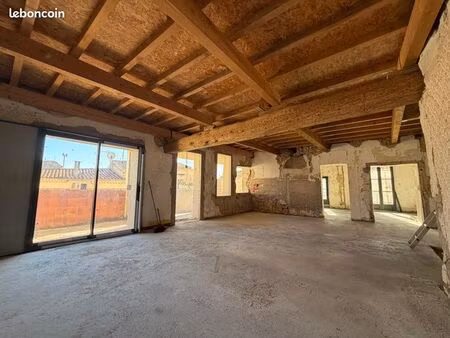 rare – maison vigneronne 180 m² à fort potentiel – projet d’exception au cœur de poussan