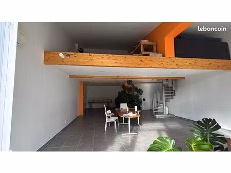 local commercial à louer - 80 m² + mezzanine 25m²  idéal bureaux ou commerce
