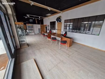 local industriel / commercial 395 m² – emplacement stratégique – disponible immédiatement