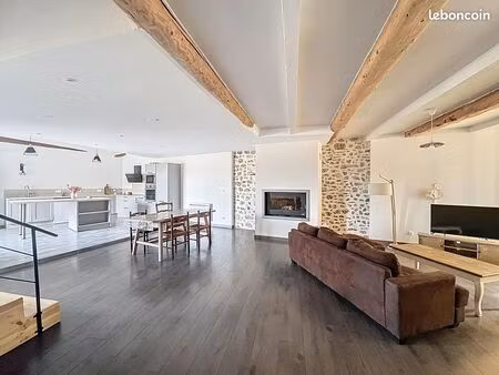 vente | maison t6 | 6p | 4ch | 160 m² | puissalicon | terrasse · jardin