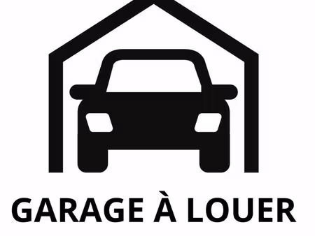 garage à louer en résidence