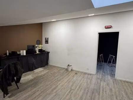 espace créatif 3 pièces 45 m² en mezzanine – bureau / post-prod / studio photo – 2 min rer