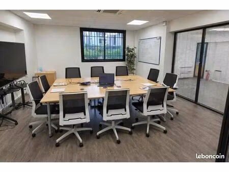 salle de réunion 4-6 pers – grenoble bouchayer-viallet – moderne & équipée