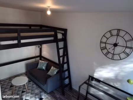 studio meublé 19m2 centre rouen proximité chu et lycée corneille