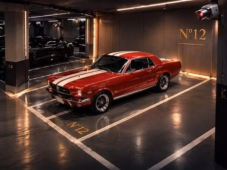 place de parking sécurisée