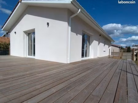 maison neuve 2024 – 3 ch – terrasse 70 m² – centre gujan