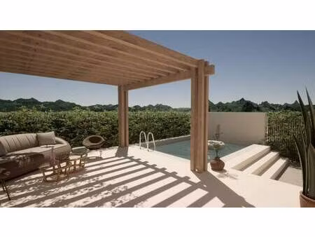 terrain avec maison neuve à vendre