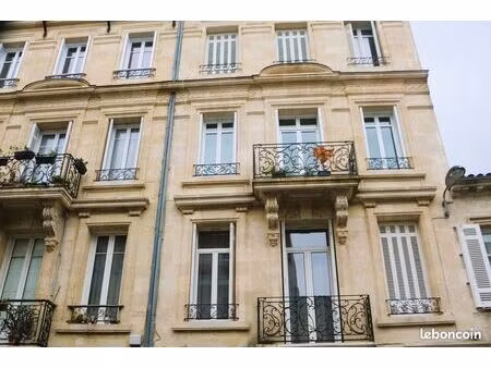 jardin public - fondaudege – appartement t3 77 m2 comprenant un jardin de 67m2 orienté sud