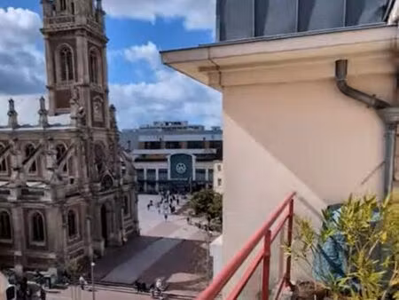 appartement 3 pièces lumineux sans vis-à-vis 58m²