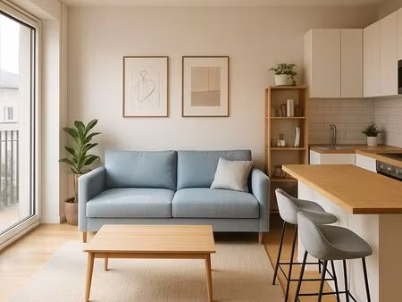 studio 1 pièce 37 m²