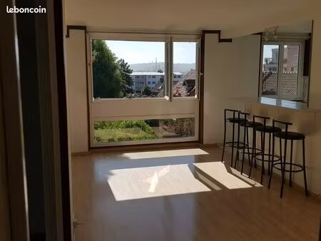 f3 74 m² baigné de lumière – 2 ch + garage + parking  cave et jardin arboré – rouen droite