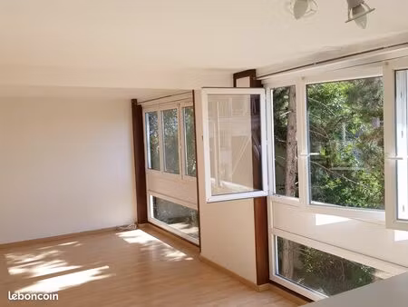 76 m² baigné de lumière – 2 ch + garage + parking  cave et jardin arboré – rouen droite