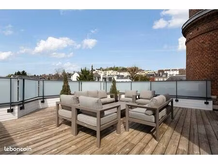 t2 55 m² – toit terrasse 40 m² – parking – boulingrin / jouvenet