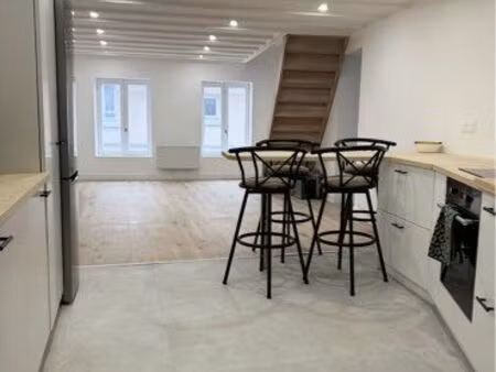 duplex d’exception en hyper-centre – rénové à neuf – aucun travaux