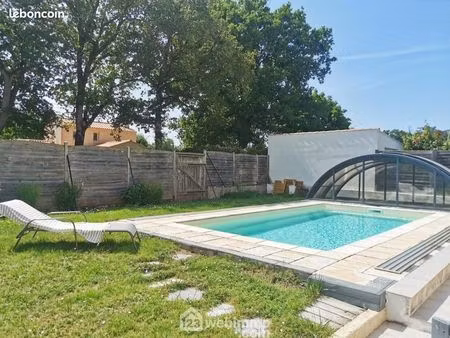 maison 98m2 piscine  proche plage et villes