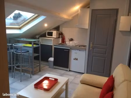 hyper-centre tres beau studio/appartement f2 meuble (2pieces)