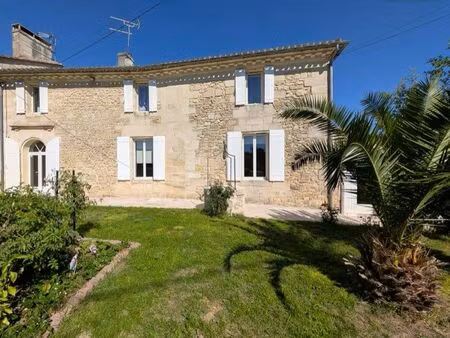 maison girondine 208 m² – 4 chambres – piscine – garage 80 m² – dépendance